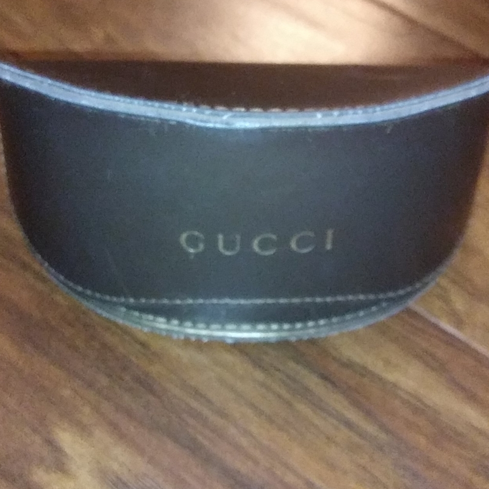 Gucci dark brown sunglasses